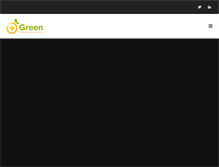 Tablet Screenshot of green-communications.fr